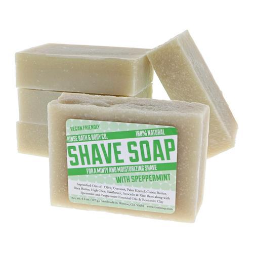Speppermint Shave Soap - wholesale rinsesoap