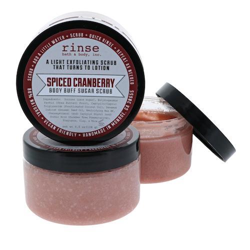 Spiced Cranberry Body Buff - wholesale rinsesoap