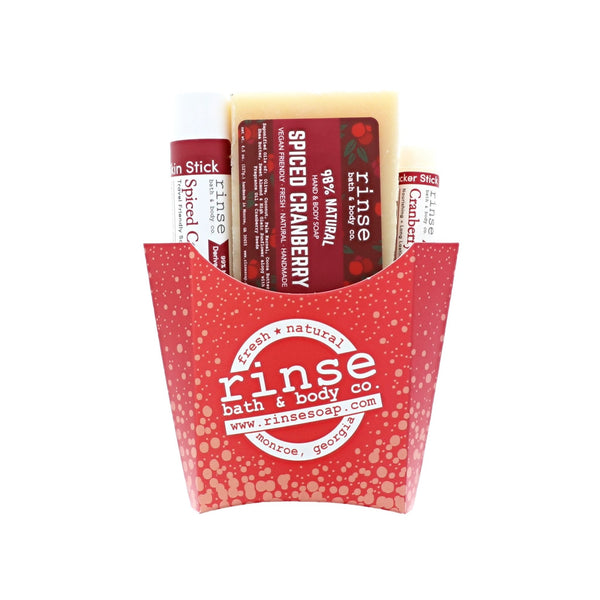 Spiced Cranberry Holiday Fry Bundle - wholesale rinsesoap