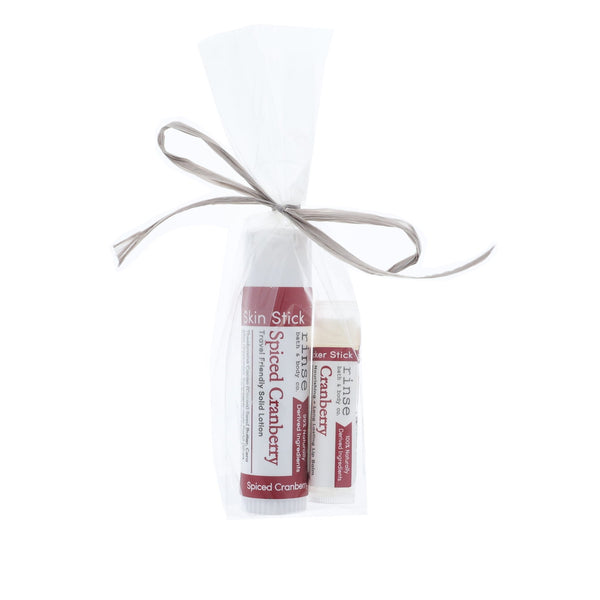 Spiced Cranberry Pucker & Skin Stick Bundle - wholesale rinsesoap