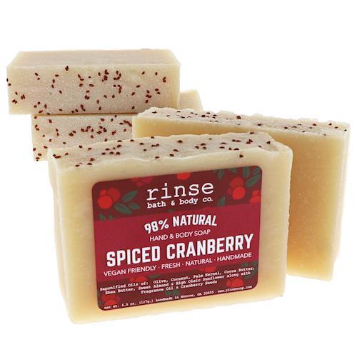 Spiced Cranberry Soap - wholesale rinsesoap