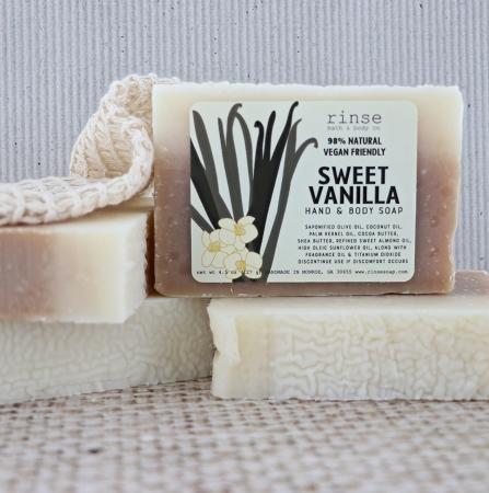 Sweet Vanilla Soap - wholesale rinsesoap