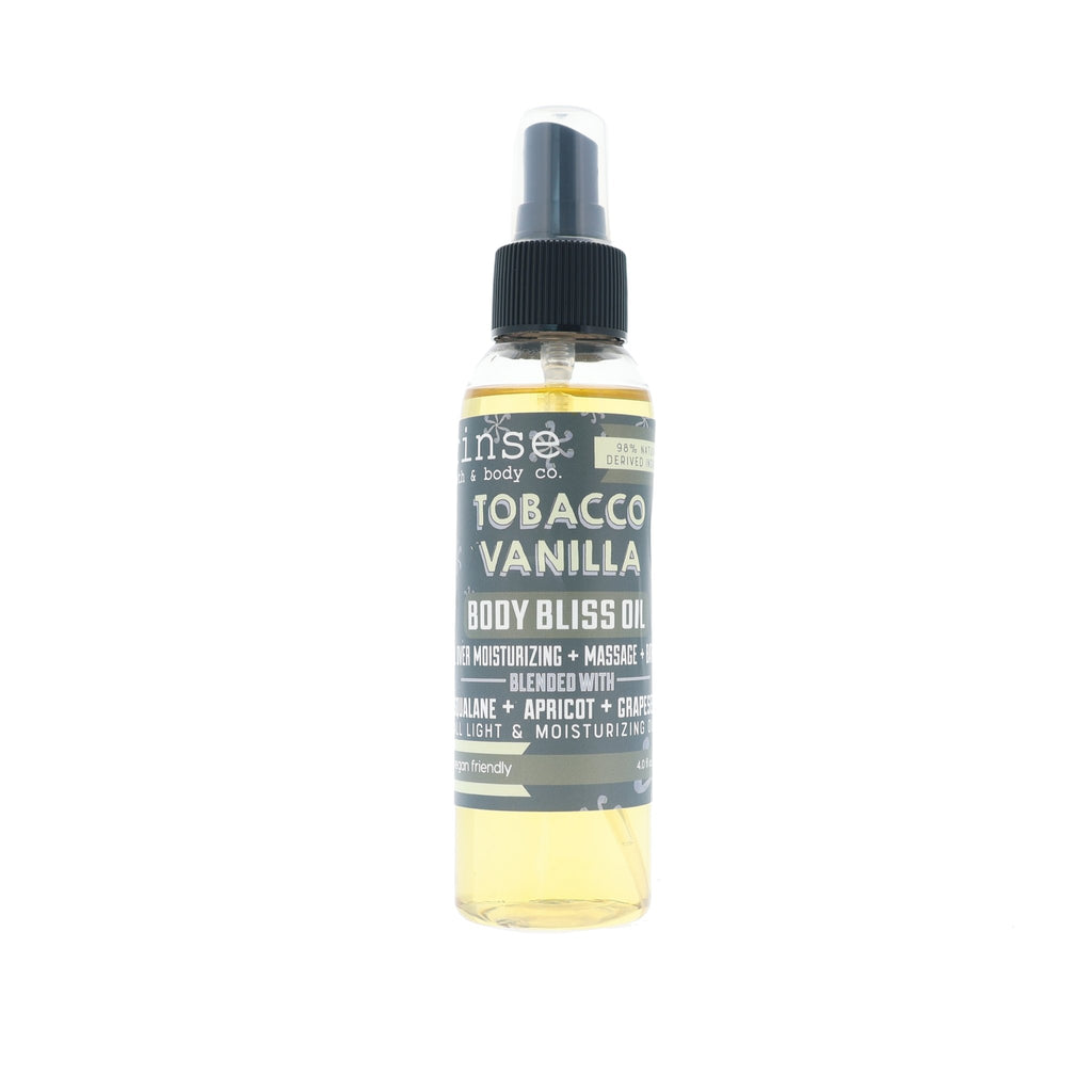 Tobacco Vanilla Body Bliss Oil - wholesale rinsesoap