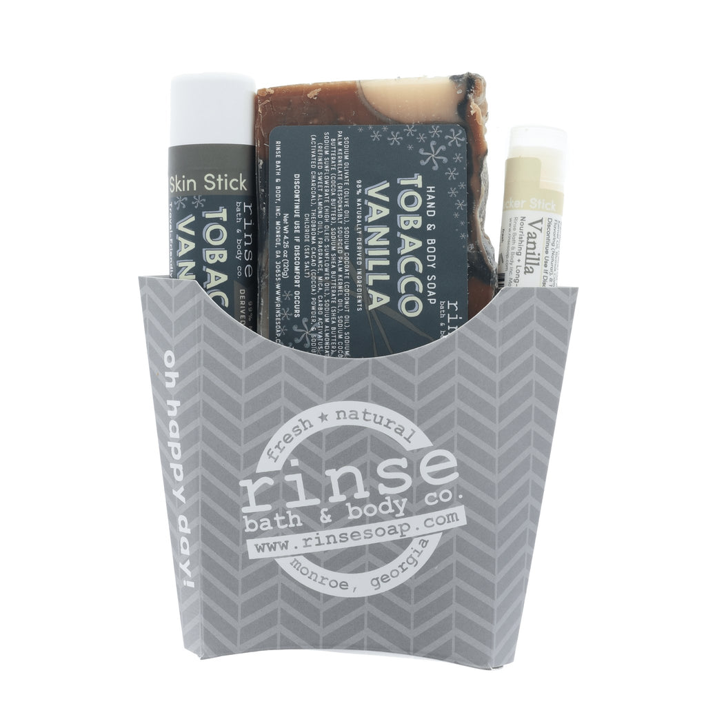 Tobacco Vanilla Fry Box Bundle - Rinse Bath & Body Wholesale