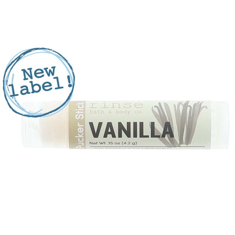 Vanilla Pucker Stick - Rinse Bath & Body Wholesale