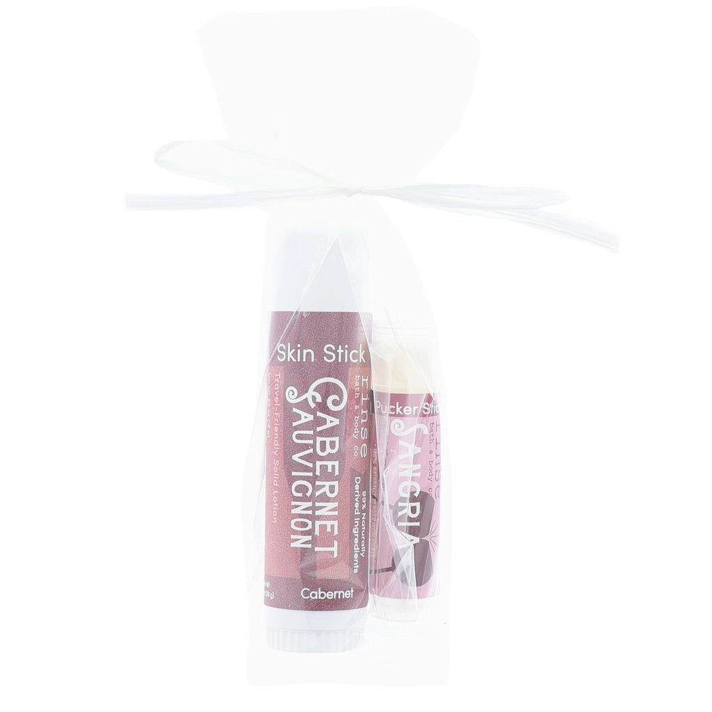 Wine Pucker & Skin Stick Bundle - Rinse Bath & Body Wholesale